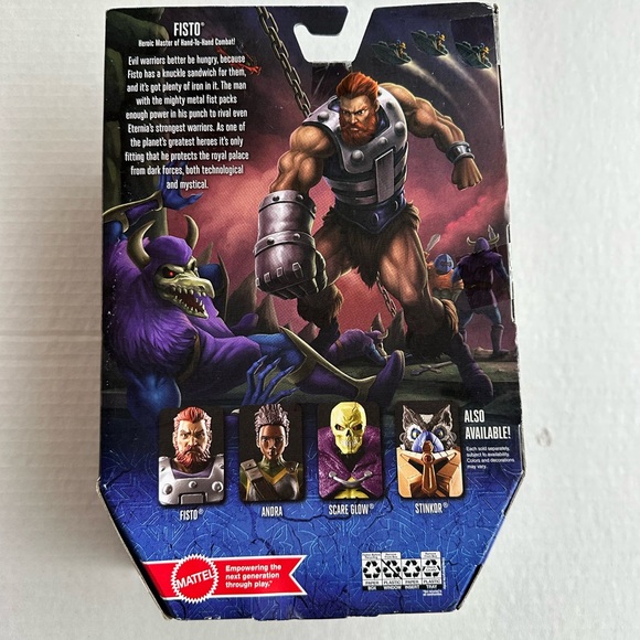 Masters of the Universe Masterverse Fisto Action Figure with Accessories. - Picture 2 of 7